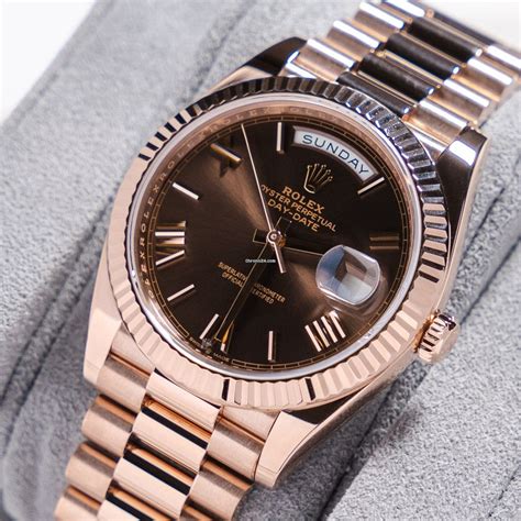 rose gold day date 40.